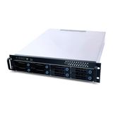 FANTEC SRC-2080X07-12G/6G-BCE 19 inch (48,3 cm) 2U opslagbehuizing, 12G/6G backplane SFF-8643 voor 8x SATA/SAS HDD/SSD 3,5\" (8,9 cm) extern, 2x 2,5\" internal, installatiediepte 550mm, zwart