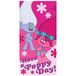TROLLS Next Door Poppy Hair microvezel universele handdoek, meerkleurig, één maat