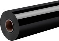 Loklik Matless plotterfolie glanzend 33 x 150 cm. Folie, Zwart