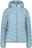 CMP Damesjack met capuchon, waterafstotend, polyester, blauw, maat S