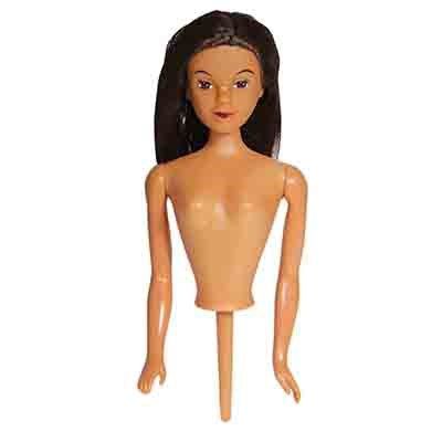 PME DP204 Doll Pick -Ethnic- Etnisch pip popje - Beige/Bruin - Kunststof - 2018