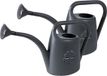 Prosperplast Gieter - 2x - antraciet - kunststof - broeskop - 1.8 liter