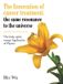The Libri GmbH The Innovation of cancer treatment: the same resonance to the universe: The body, spirit, energy Application of Physics