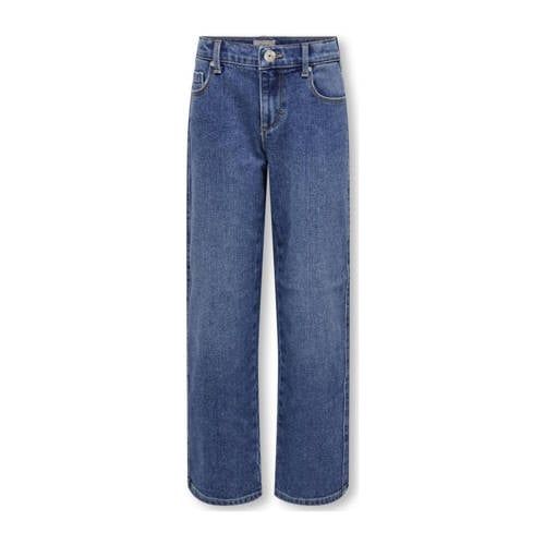 ONLY KIDS ONLY GIRL wide leg jeans medium blue denim