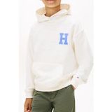 Tommy Hilfiger Boys Varsity Multi Badge Ivory Silk Taille: 8Y