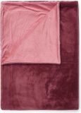 Essenza Furry Plaid Mauve - 150x200 cm