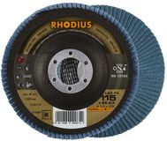 Rhodius Valkenpower Lamellenschijf V conisch LSZ F3 115 x 22,23mm K80