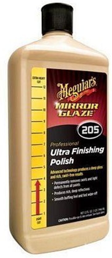 Meguiar's Professional Mirror Glaze M205 Ultra Finishing Polish - 946ml
