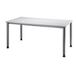 Hammerbacher Bach Bureau hammerer hs16/5/a grijs 1600 mm x 800 mm x 760 mm