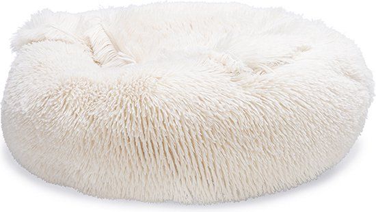 Beeztees Yala - Hondenmand - Pluche - Beige - Diameter 50 cm
