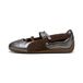 PUMA Ballerine à brides 'Speedcat Lux' marron / argent