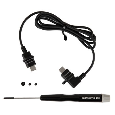 Transcend Body Camera Accessory Kit, Cable