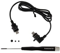 Transcend Body Camera Accessory Kit, Cable