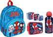 Merkloos Spidey Spiderman schoolset; rugzak en lunchset - 5-delig