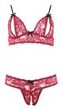 Cottelli Collection Lingerie Set - Rood - Maat M