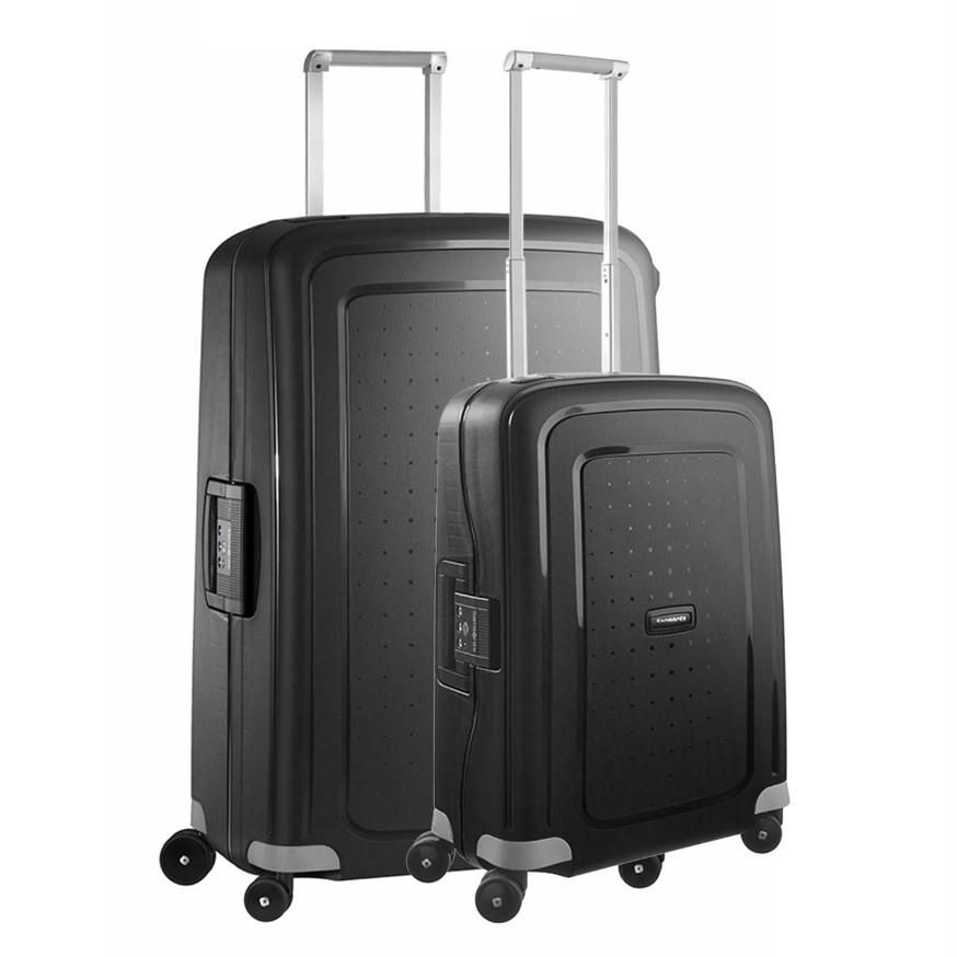 SAMSONITE S'cure 2-delige Kofferset Black