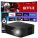 Projecteur 4K Full HD Google TV correction keystone automatique 7000 lumen 200 pouces