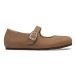 Birkenstock Ballerines cuir femme Santa Clarita Nubuck