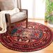 Safavieh Vintage Hamadan Collection VTH213A Oosterse, traditionele, Perzische eetkamer, entree, entree, foyer, woonkamer, slaapkamer