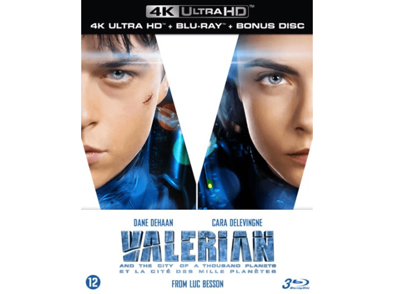 BELGA FILMS Valerian And The City Of A Thousand Planets 4 K Blu ray