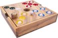 Engelhart Pig Hole Ceramic – Houten Strategisch Spel – 2+ Spelers – Klassiek Puntenspel – Behendigheid- en Strategiespel
