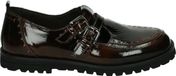 Saika - Baskets basses - Femme - Cuir - Caoutchouc - Marron - Taille 41