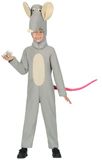 Fiestas Guirca Kinder Muis Kostuum - Grijs - 140/152
