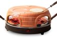 Pizzarette Four à Pizza - Terracotta - 4 Personnes - Ø 11 cm - Pour 4 Mini-Pizzas
