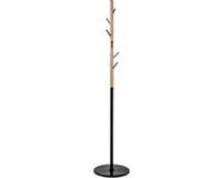 Emob Staande kapstok | Zwart-goud | Metaal | Ø37 cm x 173 cm