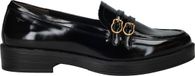 Tamaris - Dames - Loafers - Zwart - Imitatieleer - Maat 40