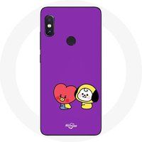 Maniacase Hoesje voor Xiaomi Redmi Note 5 Pro BTS Bangtan Sonyeondan BT21 Tata V Chimmy Jimin