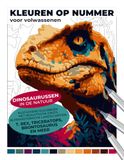 Dinosaurussen in de natuur – Kleuren op nummer voor volwassenen: Rustgevend kleurboek met realistische dino's in prehistorische landschappen: T-rex, triceratops, brontosaurus en meer