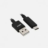 Approx APPC40V2 USB-kabel USB 3.2 Gen 1 (3.1 Gen 1) 1 m USB A USB C Zwart