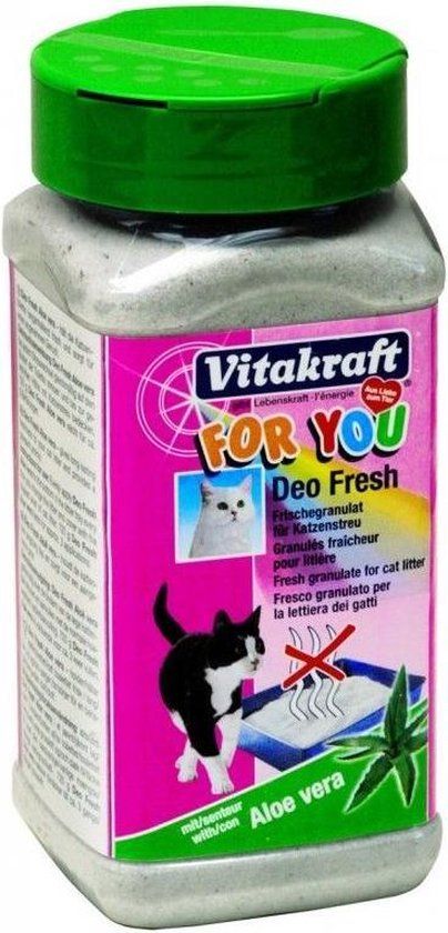 Vitakraft Kattenbak Geurverdrijver Aloë Vera
