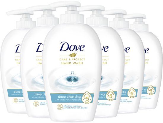 Dove Verzorgende Handzeep Care & Protect - 6 x 250 ml