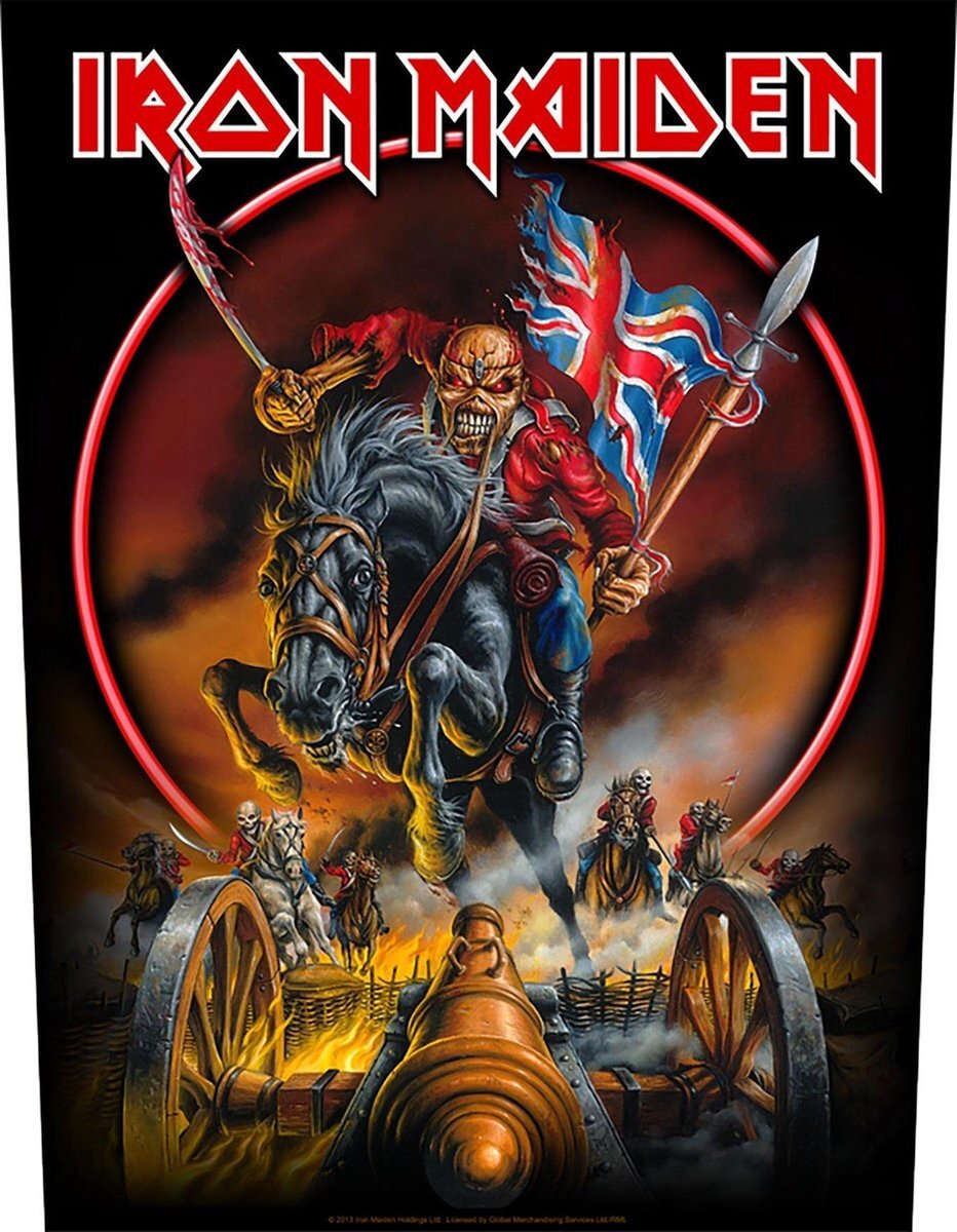 Razamataz Iron Maiden ; Maiden England ; Rugpatch