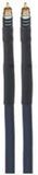 Oehlbach XXL Series 1/150 CS - High-End Stereo Audio RCA-kabel Set - Made in Germany - Meervoudige afscherming, HPOCC koper - 2 x 1,50 m - blauw