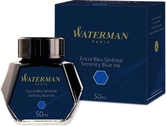 Waterman Serenity Blue Vulpeninkt - 50 ml