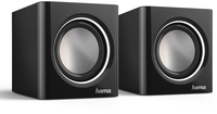 Hama Sonic Mobil 185 - PC Speakers - Wired - Black/Silver