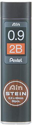 Pentel C279-2BO AIN STEIN fijne vulling, 0,9 mm, hardheidsgraad 2B of 36 vullingen