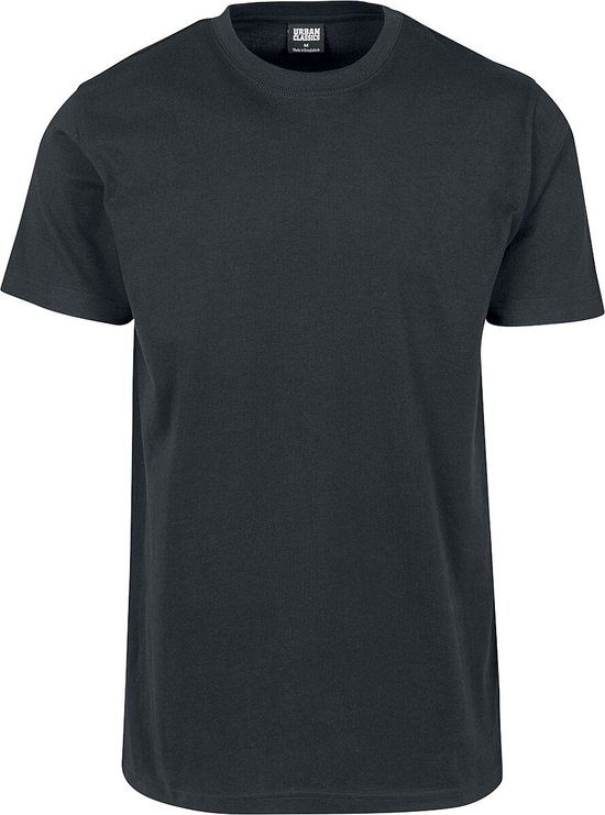 Urban Classics Basic Tee Heren T-shirt - Zwart - XXL