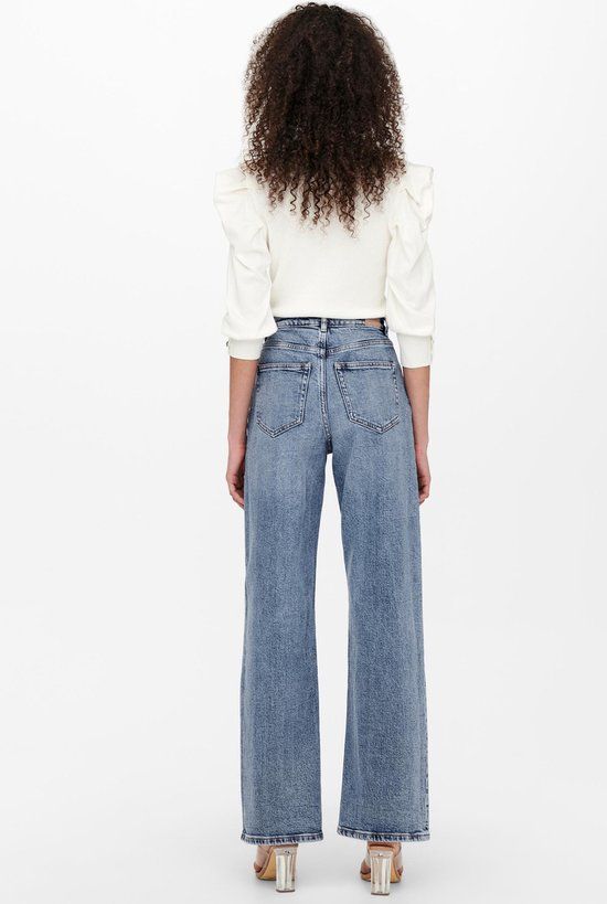 ONLY ONLJUICY LIFE HW WIDE LEG REA365 NOOS Dames Jeans - Maat 32 X L34