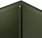 vidaXL Plantenbak - Olijfgroen - 50 x 20 x 75 cm - Koudgewalst staal