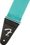 Fender Am Pro Seat Belt Strap Miami Blue - Gitaarband