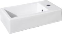 Differnz Hura L fontein - keramiek - 40 x 22 x 11.5 cm - wit