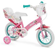 Vélo pour enfant Minnie Mouse, 12 pouces, multicolore, à partir de 3 ans