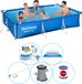 Steel Pro Bestway Zwembad Super Deal - 6-delig - Steel Pro Rechthoekig 300x201x66 cm