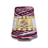 Lily Sugar'n Cream Kegel katoengaren, 400 g, nautisch ombré, 1 kegel