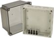 Fibox PCM 175/150 T 6016923 Universele behuizing 180 x 180 x 150 Polycarbonaat Grijs-wit (RAL 7035) 1 stuk(s)
