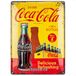 Nostalgic-Art Retro bord, 30 x 40 cm, Coca-Cola - In Bottles Yellow